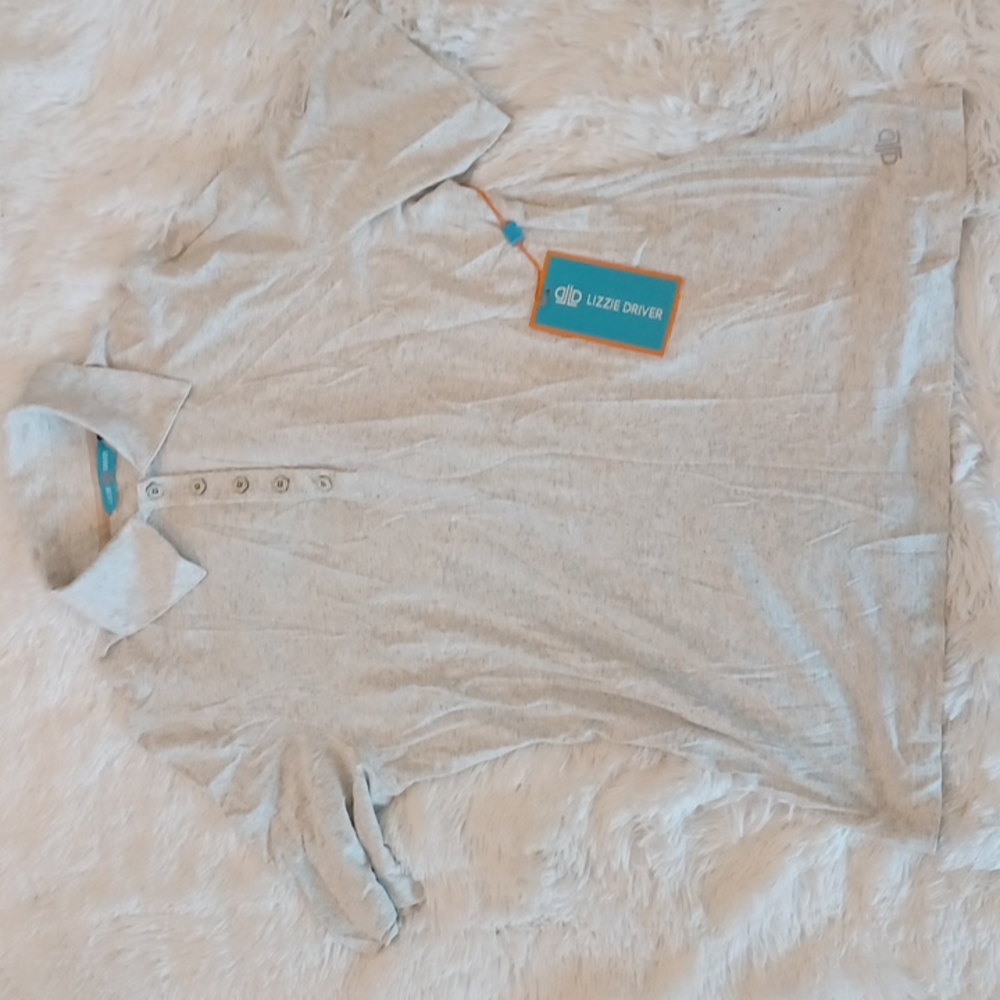 Lizzie driver women's sz large golf top